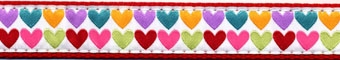 Pop Hearts Cat Harness and Lead set