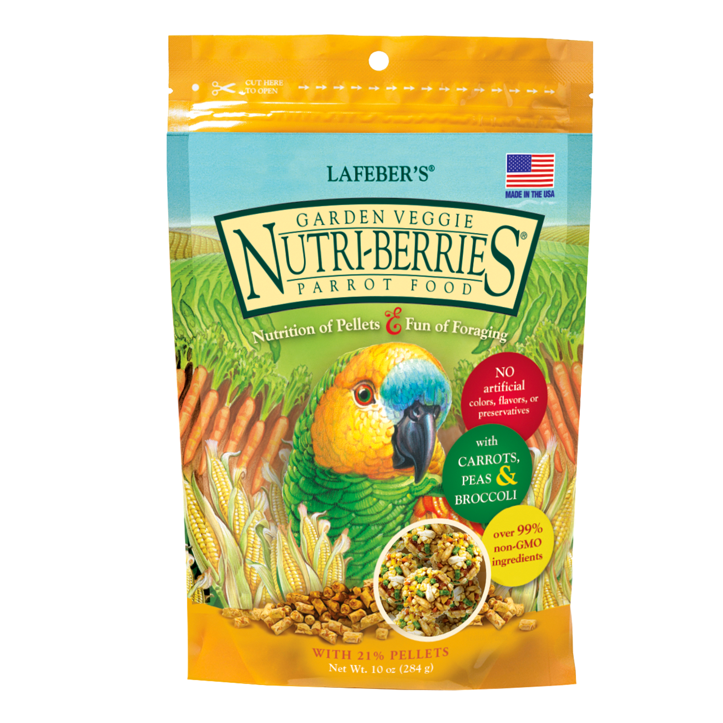 Garden Veggie Nutriberries Parrot 284g