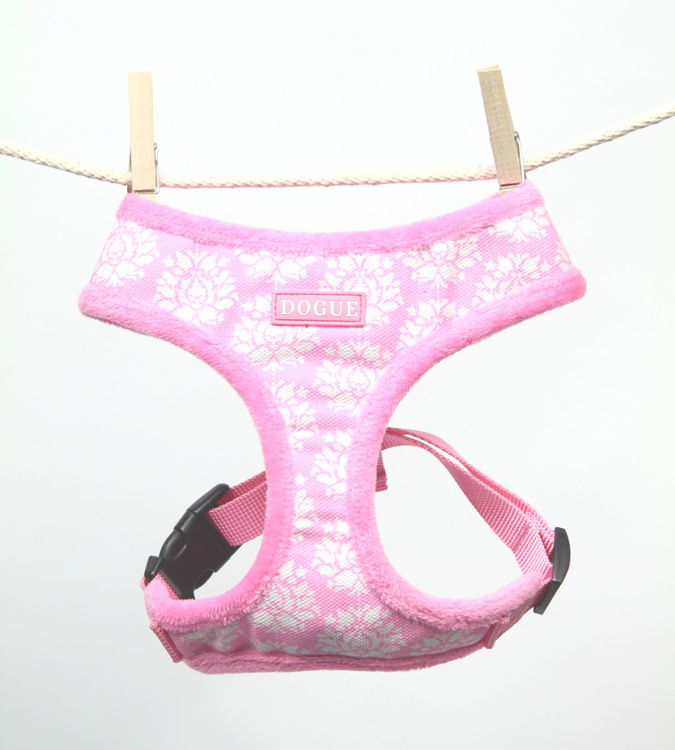 DOGUE Pettorina Fleur Harness Pink/White