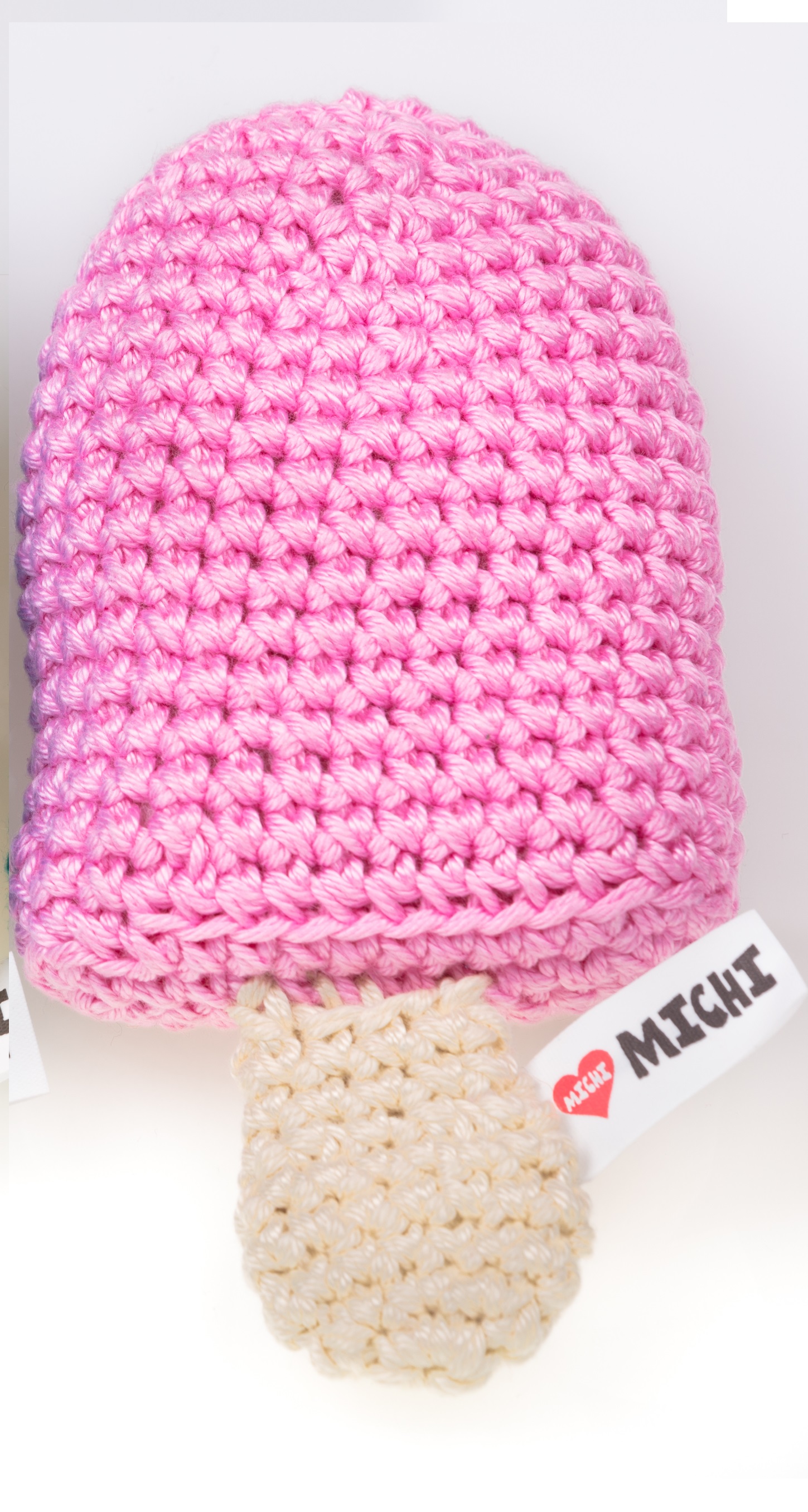 MICHI PINK ICE CREAM CROCHET GAME