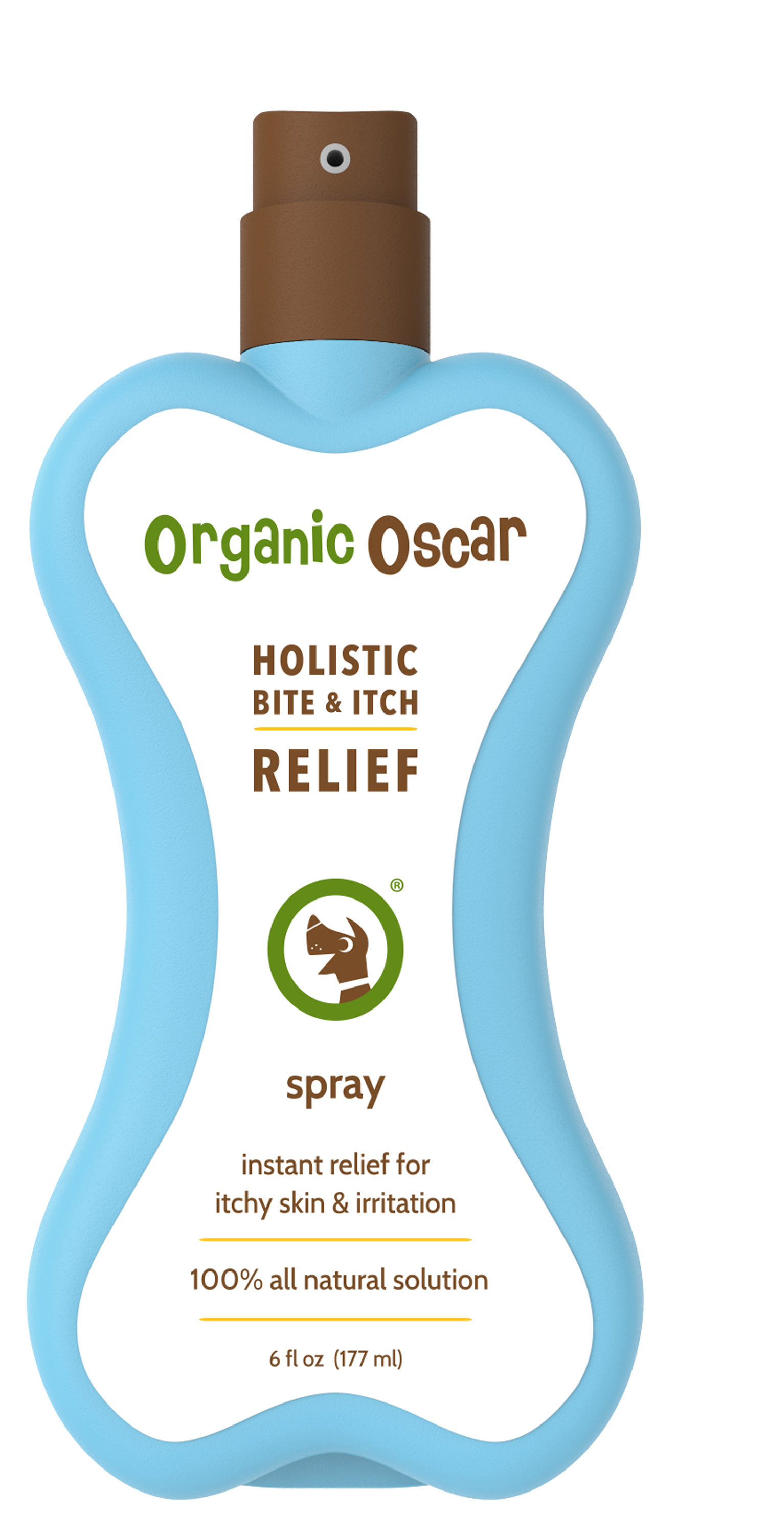 ORGANIC OSCAR Holistic Bite&Itch Relief Spray 177ml (6oz)