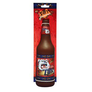 Tuffy Silly Squeaker Beer Bottle Killer Bite