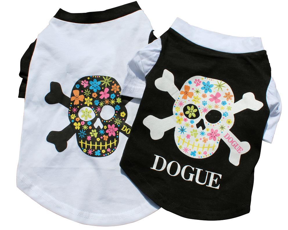 Dogue T-Shirt Skull White