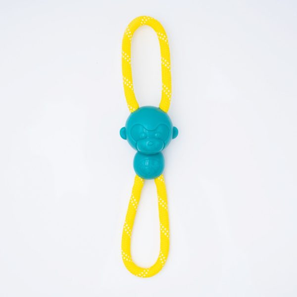 ZippyTuff Monkey RopeTugz – Teal 