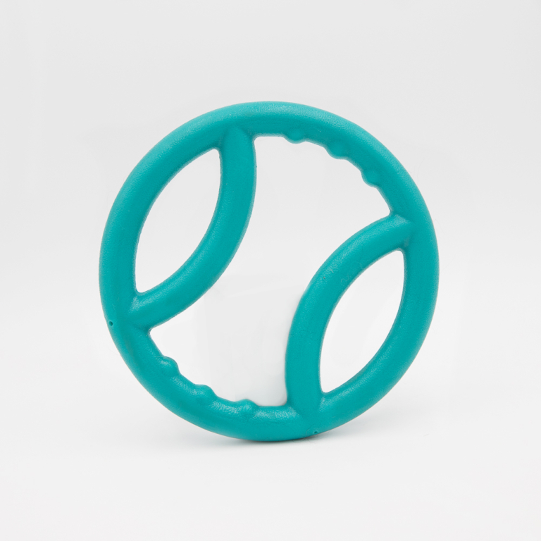 ZippyTuff Squeaky Ring – Teal