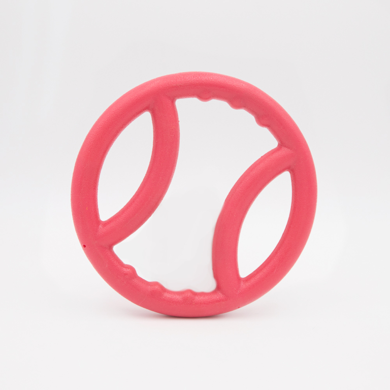 ZippyTuff Squeaky Ring – Pink