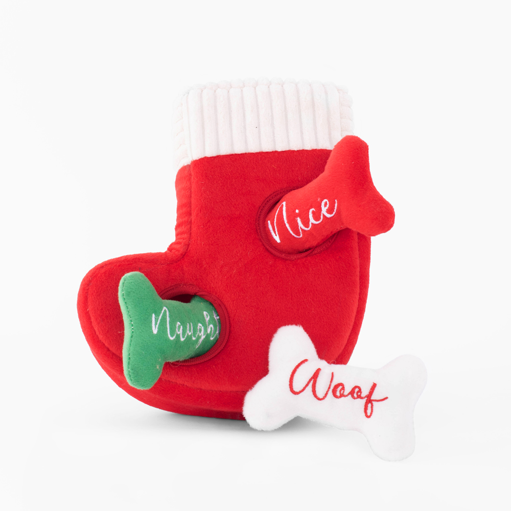 Holiday Zippy Burrow – Naughty or Nice Stocking