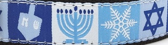 Hannukkah Cat Harness and Lead set