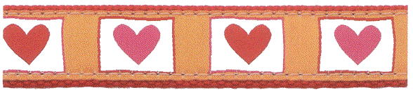 Hot Hearts Cat Harness and Lead set
