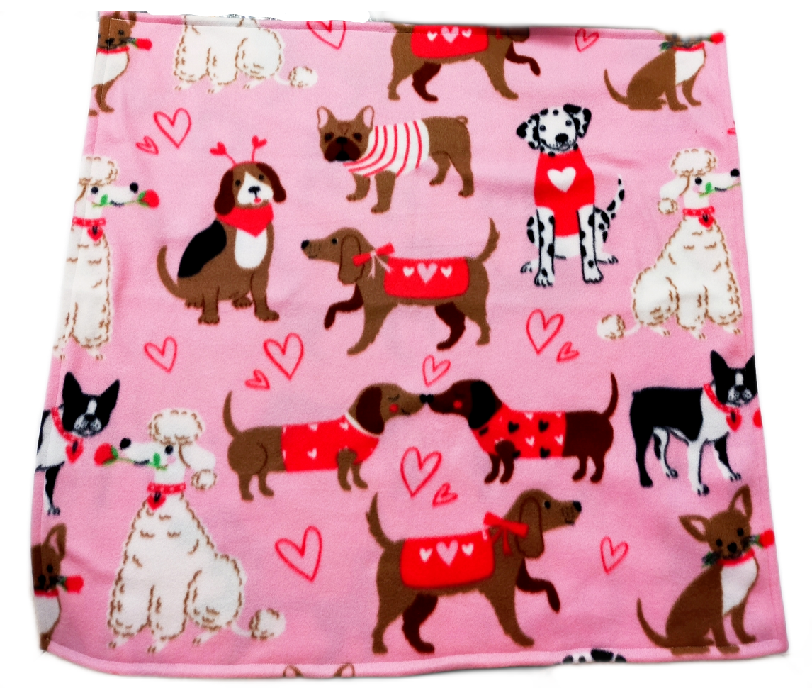 MICHI DOGS IN LOVE COPERTA BLANKET