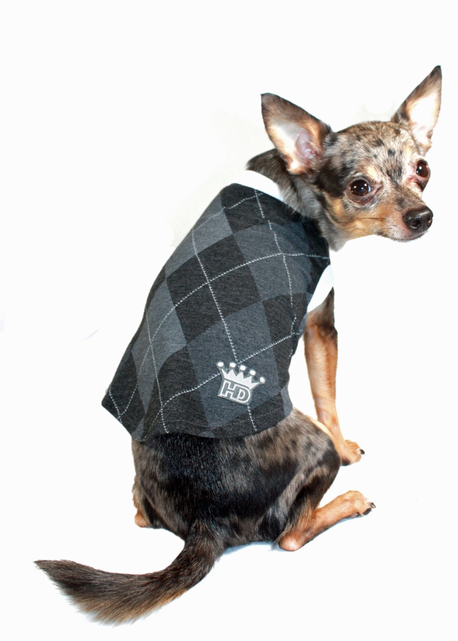 00-Grey Argyle Tank Top-475