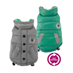 Fou-ski Parka (Reversible) 02 Charcoal / Teal