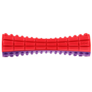 GiGwi Small Johnny Stick Squeaker solid red/purple