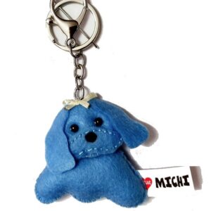 MICHI Portachiavi Maltese Azzurro - Keyring Blue Maltese