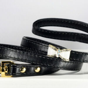 Black Bow Leash