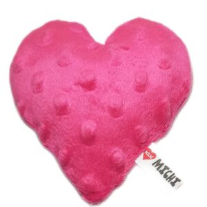 MICHI CATNIP KITTY LOVE TOY Gioco Gatto con erba gatta Cuore Minky Hot Pink