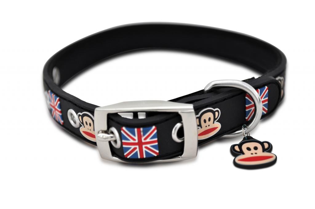 Paul Frank Rubberized Collar-Union Jack