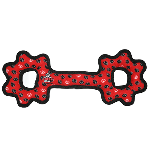 Tuffy Ultimate Tug-O-Gear Red Paw