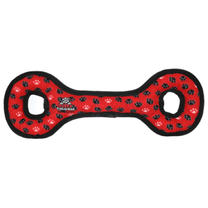 Tuffy Ultimate Tug-O-War Red Paw
