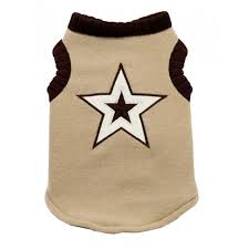 Tan Star Sweater Vest