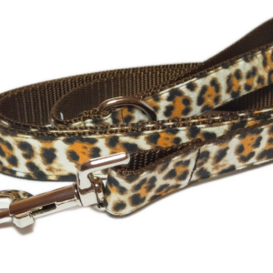 MICHI GUINZAGLIO LEOPARD PRINT Dog Leash