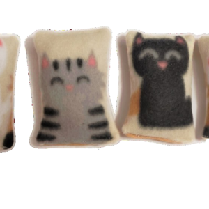 MICHI CATNIP TOY CAT BAG Gioco Gatto con erba gatta Sacchetto Gatto Ass.