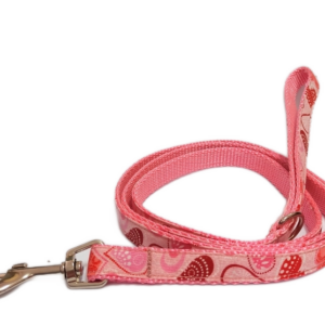 MICHI GUINZAGLIO PINK HEARTS Dog Leash