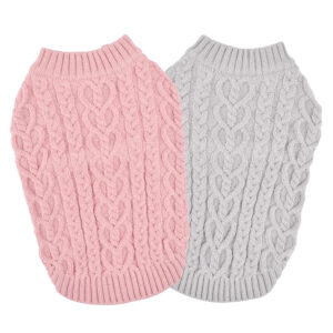 Olchi Heart Cable Knit