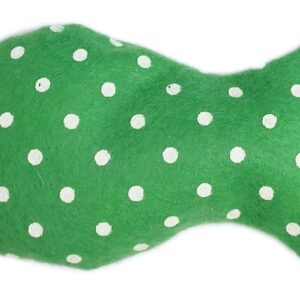 MICHI CATNIP TOY FISH Green Dot Toy Cat with Catnip Fish Polka Dots Green