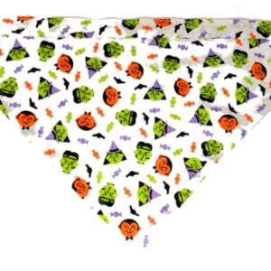 MICHI Bandana Ghosts And Pumpkins Halloween Bandanna (Copia) (Copia) (Copia)
