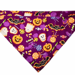 MICHI Bandana Ghosts And Pumpkins Halloween Bandanna (Copia)